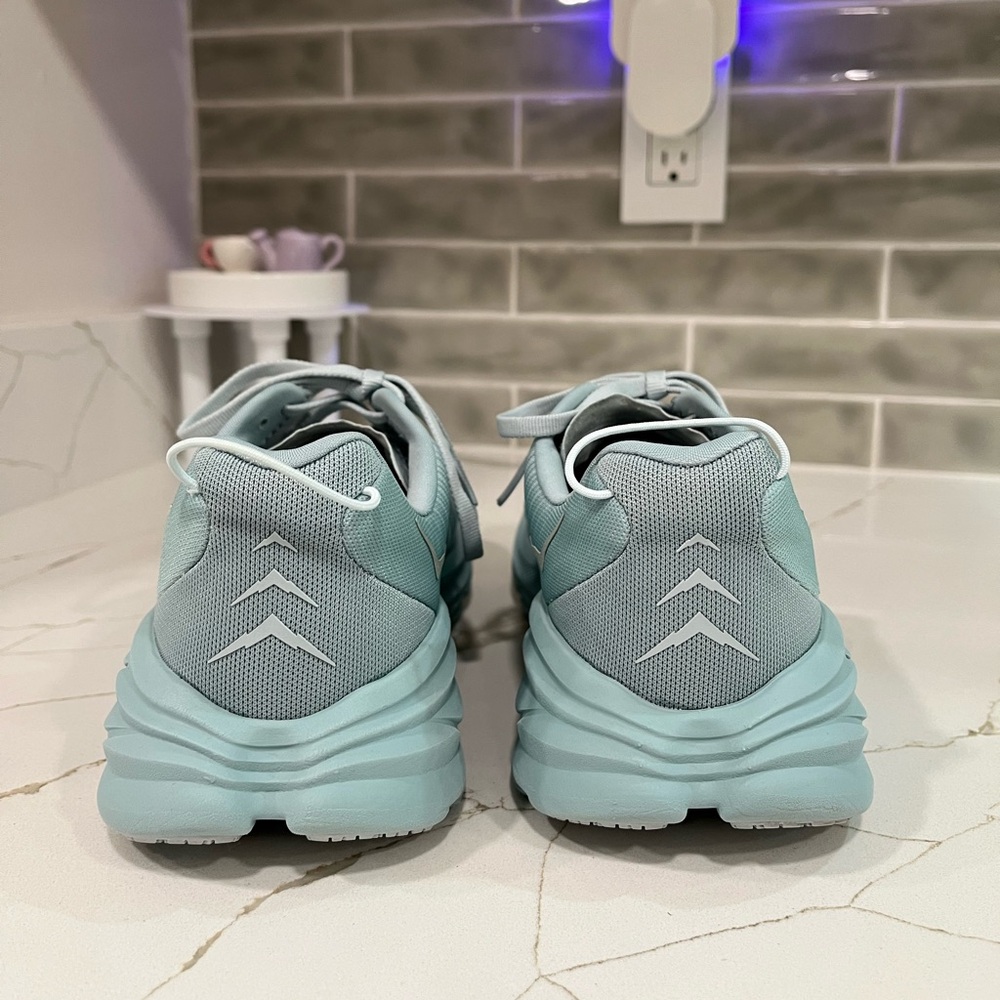 Hoka Rincon 3 Running Shoes. Women’s Size 7.5 Color Ice Flow/ Cloud Blue - Picture 6 of 9